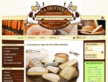 Tablet Screenshot of fruitiere-morteau.com